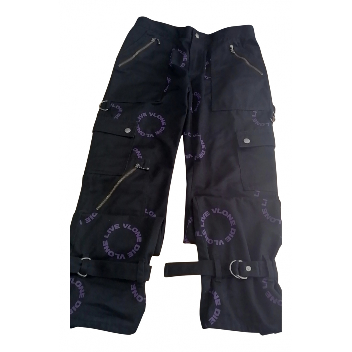 Jeans Vlone Black size 32 US in Cotton 